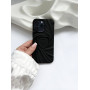 3D чехол на iPhone 13 pro в форме сердца однотонный, мягкий 